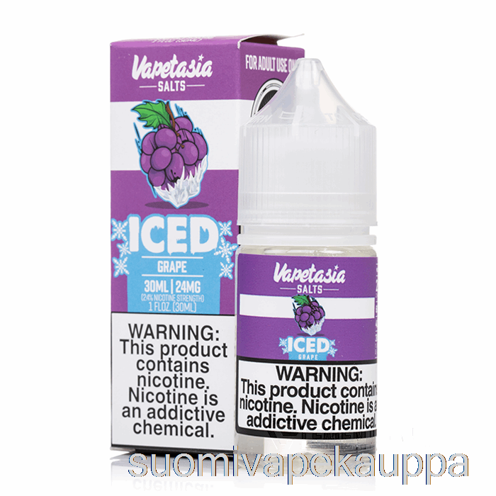 Vape Kauppa Iced Grape - Vapetasia Suolat - 30ml 48mg